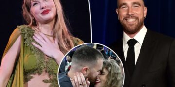 What ‘nervous’ Travis Kelce promised Taylor Swift at the altar that made bride cry: report