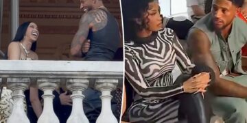 Cardi B and Nigerian soccer star Maduka Okoye set tongues wagging with Paris Fashion Week flirt fest
