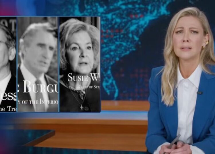 Desi Lydic Blasts Trump Cabinet for ‘Hype’ TikToks During ‘Poop Lettuce’ Scare