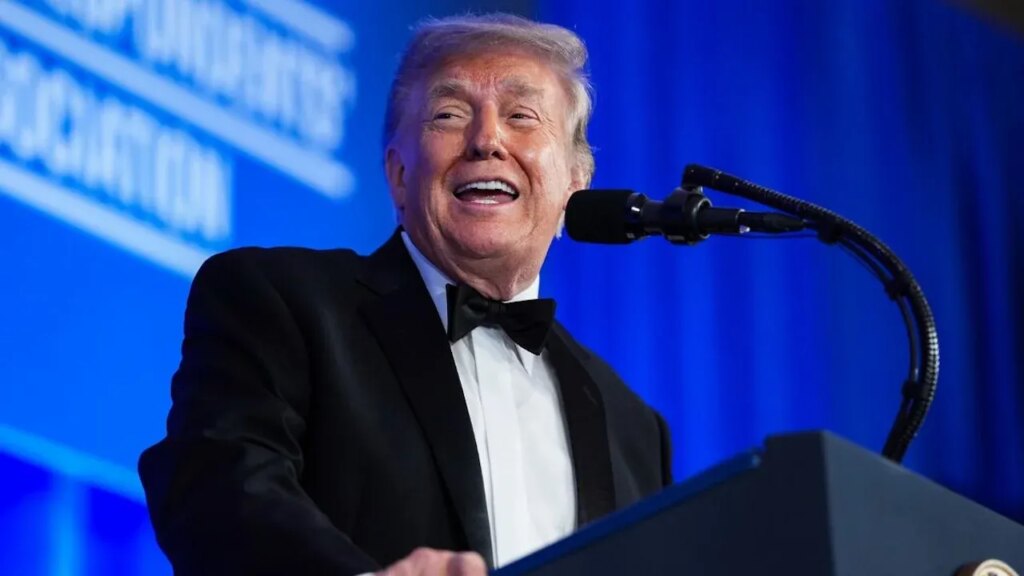 Trump Makes the Media the Story at the White House Correspondents’ Dinner