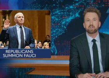 Jordan Klepper Gawks at Anthony Fauci’s ‘Juicy’ Diary Entries: ‘You Butt Dialed the Barbra Streisand?’