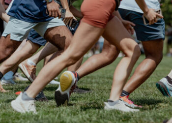 Reliving Their Gym Class Nightmares, One Sprint at a Time