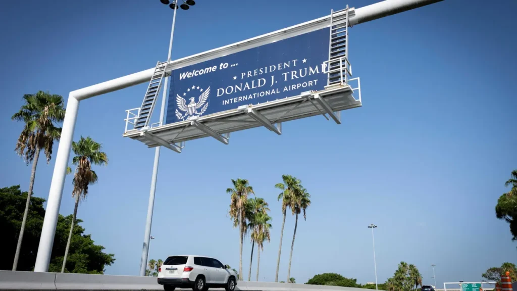 Floridians bash Trump’s ‘patently absurd’ airport vanity project: ‘Do not like it at all’