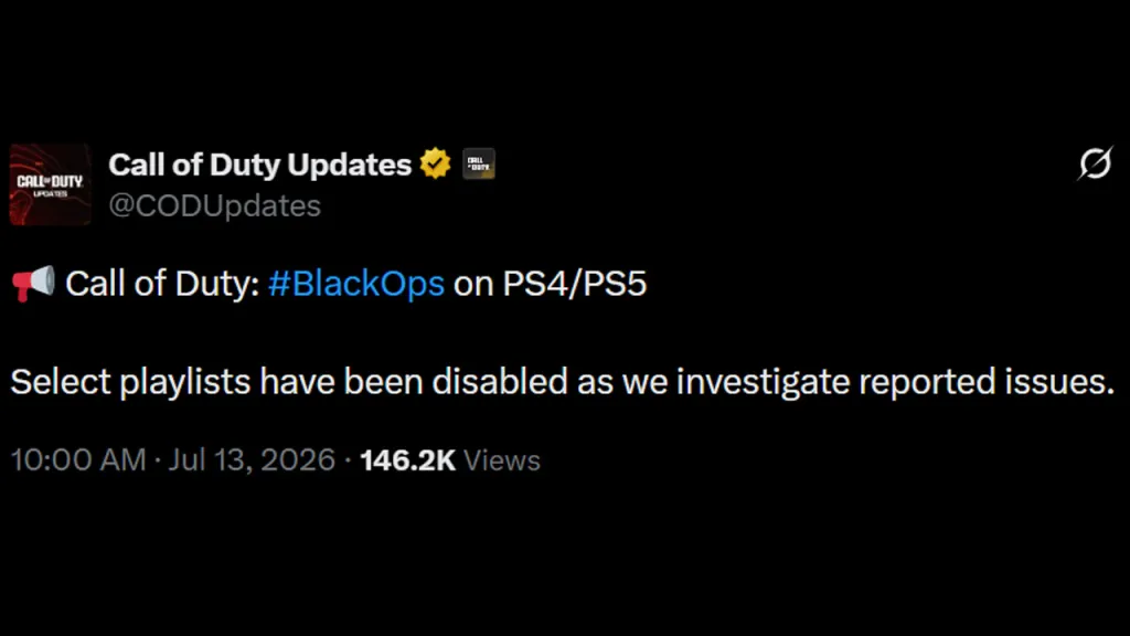 Activision BO2 PS5 Hackers