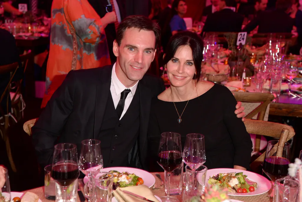 Courteney Cox and Johnny McDaid at an Evening of Environmental Excellence.