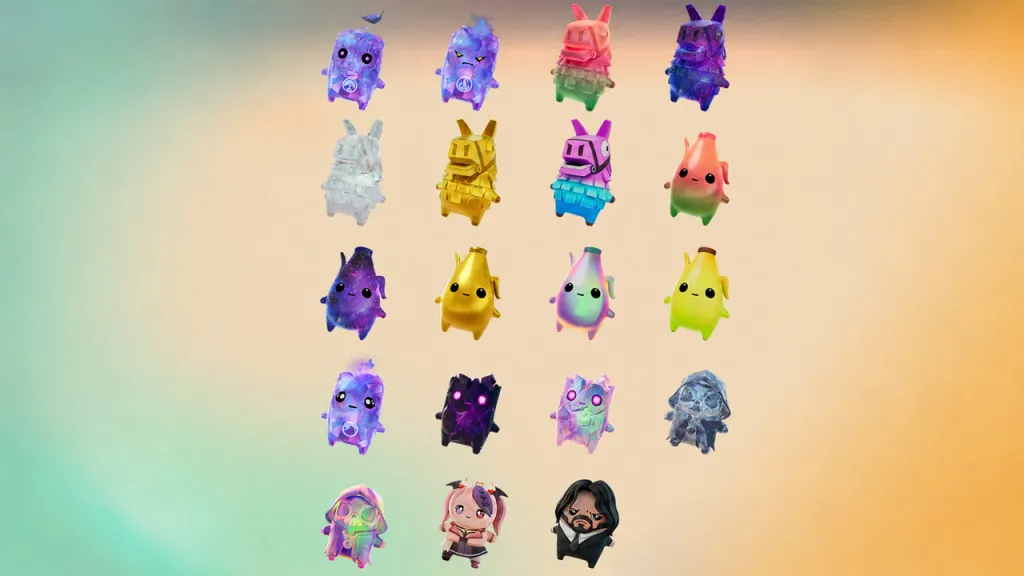 All New Fortnite Sprites After July 30 Update