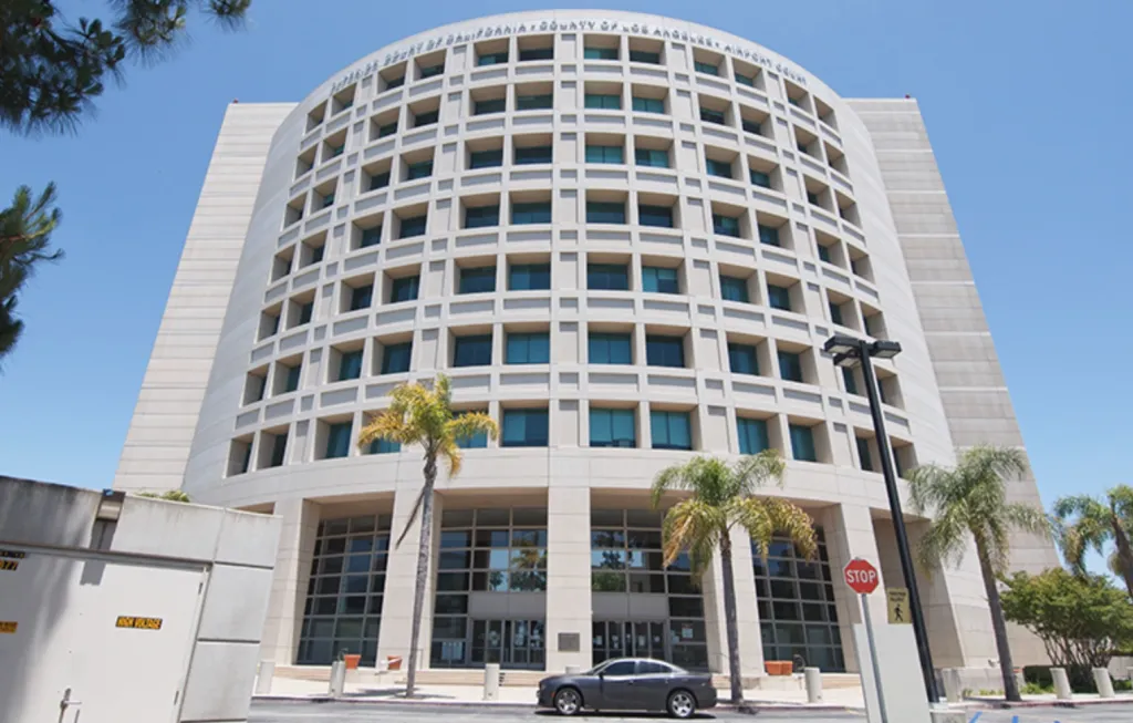 LA Airport Courthouse building.