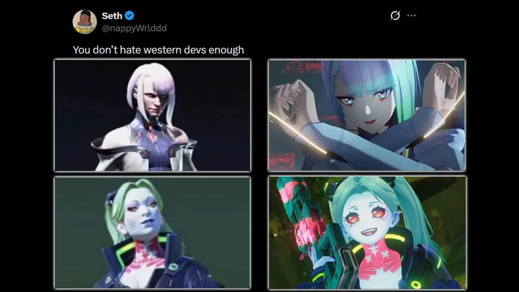 Apex Legends Cyberpunk 2077 Skins Mocked