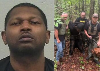10-hour Ga. manhunt ends after bloodhound K-9 locates brute accused of shooting mother of his child