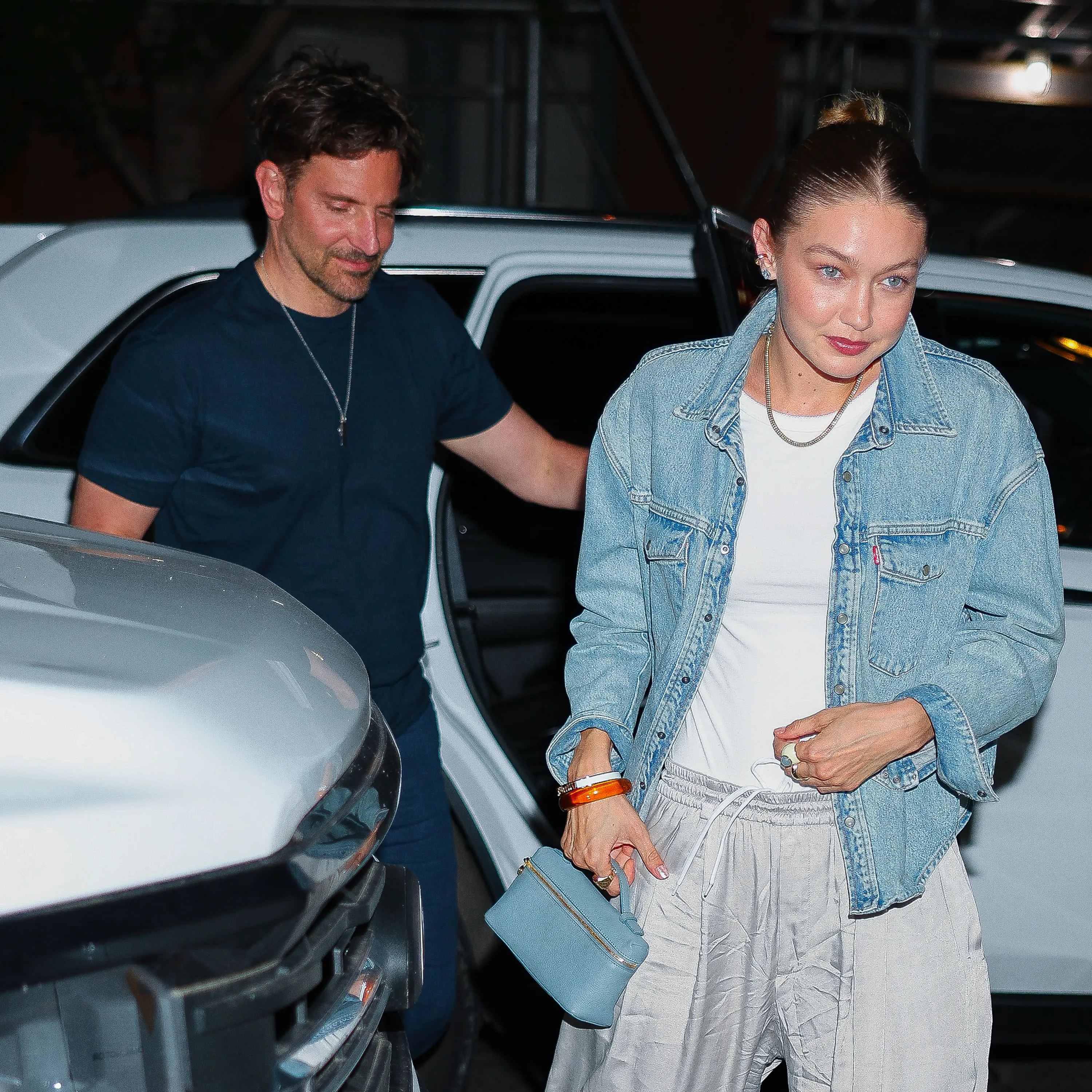 Bradley Cooper and Gigi Hadid seen in New York City.