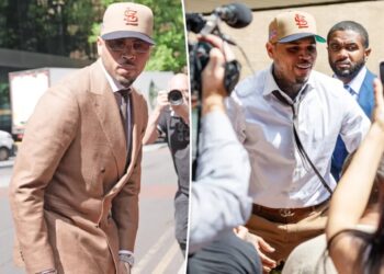 Chris Brown enters plea in nightclub attack case after smashing tequila bottle on producer’s head
