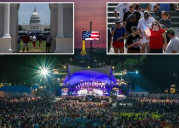 ‘A Capitol Fourth’ concert still on despite sweltering, record-setting heat