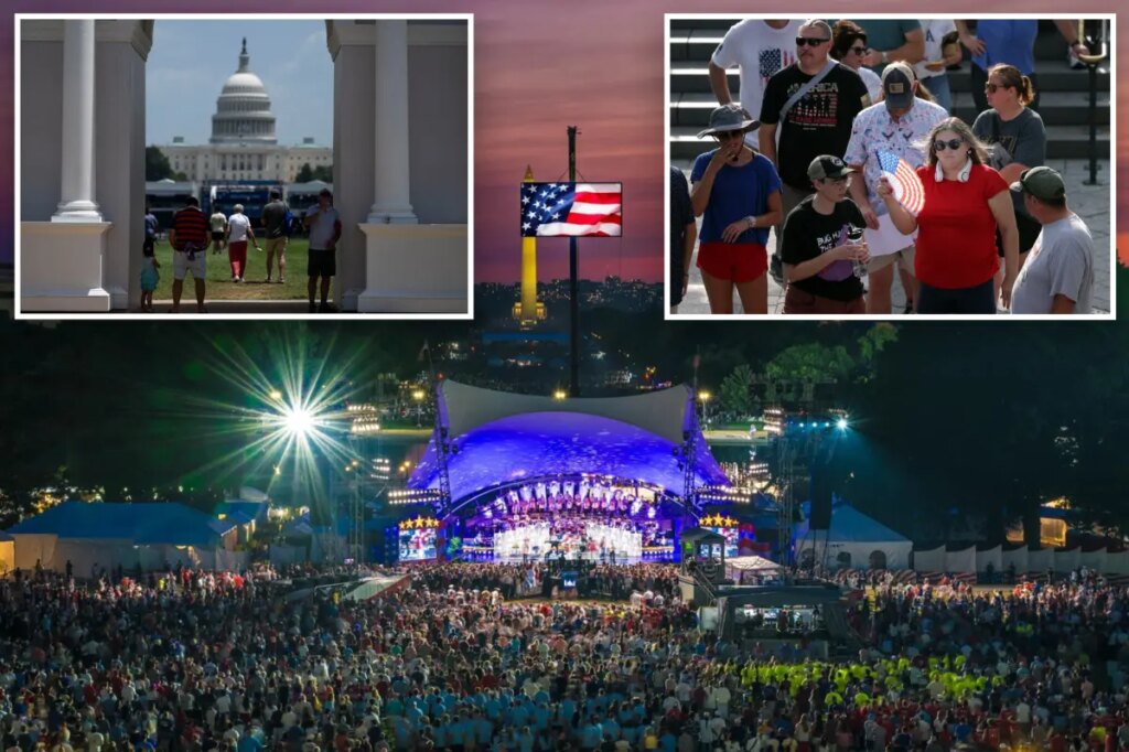 ‘A Capitol Fourth’ concert still on despite sweltering, record-setting heat