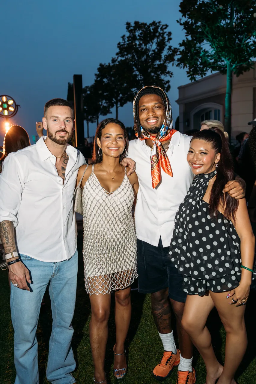 Matt Pokora (French pop-star), Christina Milian (pop-star), Damar Hamlin (Buffalo Bills)