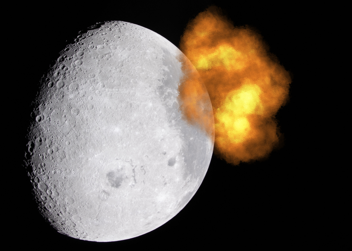 A SpaceX Rocket Is About to Crash Into the Moon at 5,400 MPH. Then What Happens?