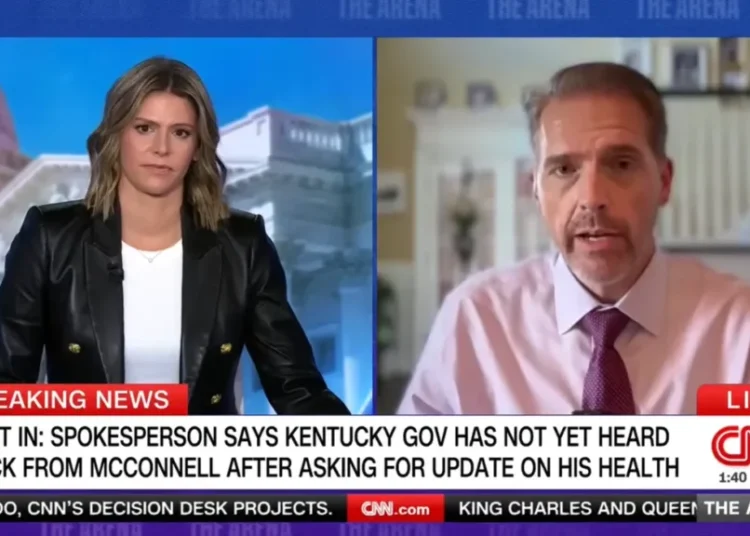‘Get him on the phone’: Scott Jennings feels the heat on CNN over McConnell health claims