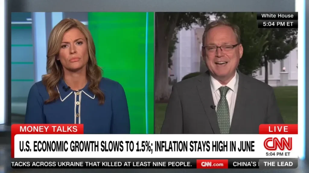 Trump adviser confronted with brutal poll after touting ‘amazing’ economy