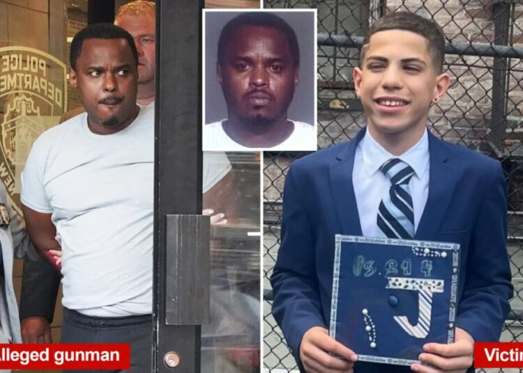 Career criminal remanded on slew of charges for allegedly gunning down innocent 12-year-old son of retired cop