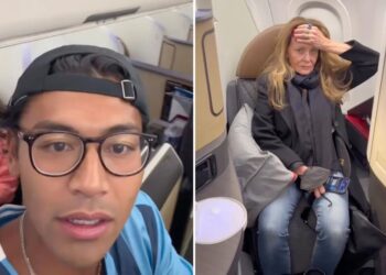 American Airlines passenger accused of stealing fellow first class traveler’s seat because hers was broken