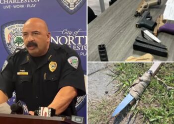 Horde of teens pummel South Carolina cops breaking up July 4th party in wild brawl
