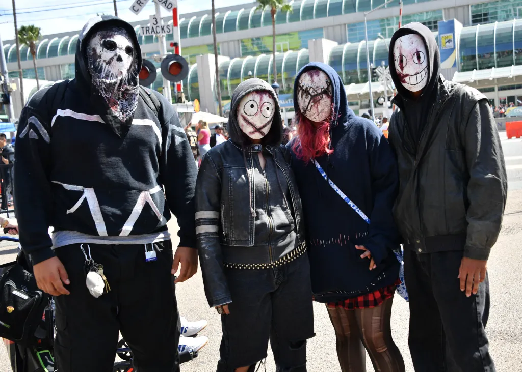 Some costumes become crowd favorites at Comic-Con, while others attract less attention.