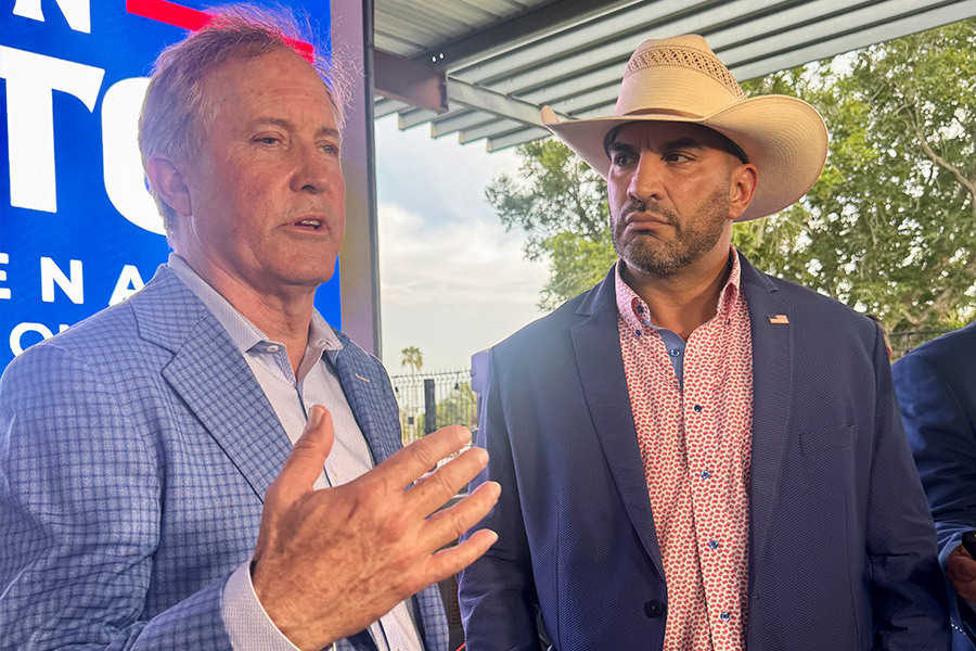 Paxton is trying to cut into Talarico’s lead with Latino voters. It’ll be tough.