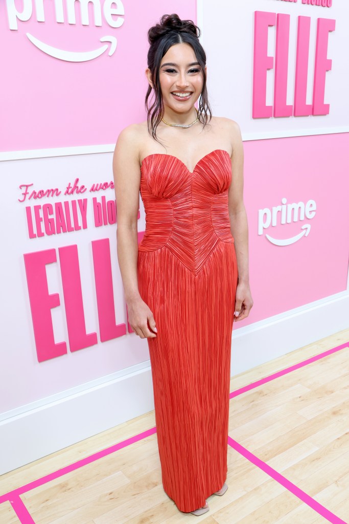 Danielle Chand smiling at the Prime Video premiere of