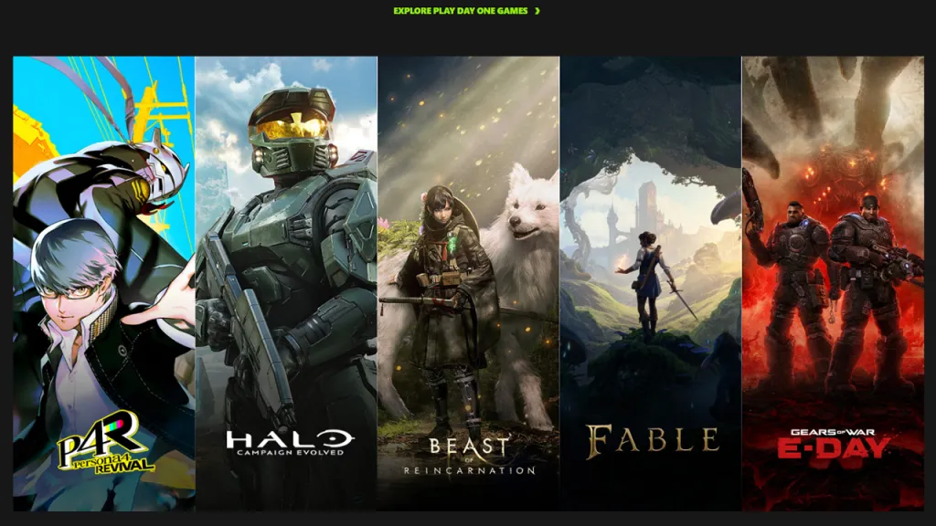 Day One Xbox Game Pass Wallpaper