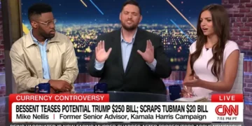 ‘Stop, my god’: Fiery CNN debate breaks out with Trump loyalists over faces on money