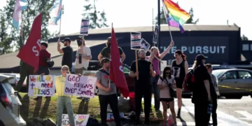 ‘Scary!’ MAGA meltdown erupts as young man states fact to Erika Kirk in church