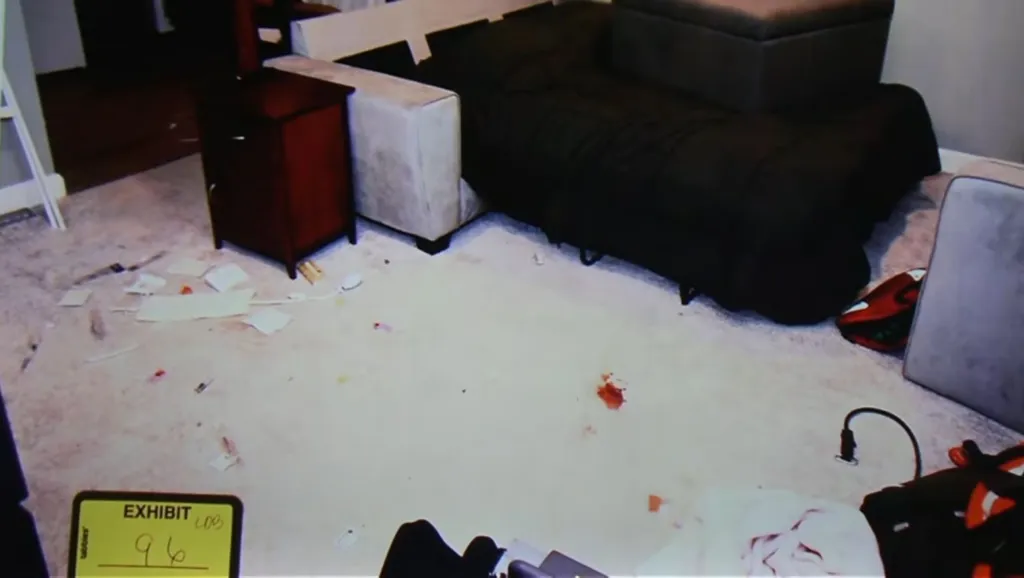 The basement of Lindsay Clancy's home.