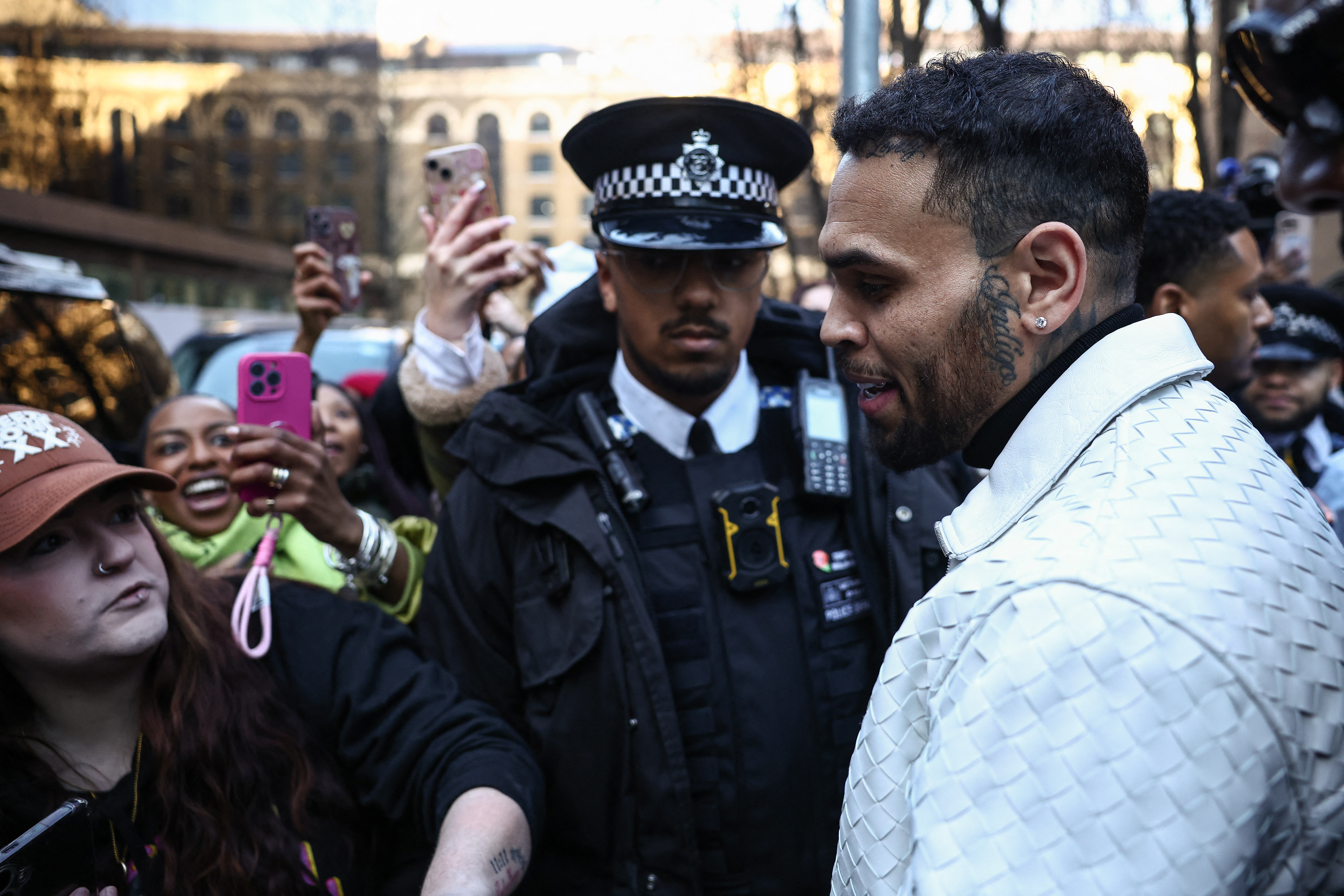 Chris Brown at Southwark Crown Court in London