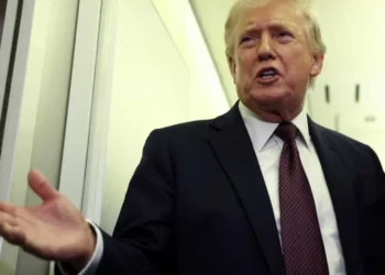 ‘You’re on a dangerous flight’: Trump shocks reporters on Air Force One with threat claim