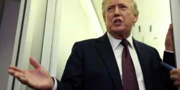 ‘You’re on a dangerous flight’: Trump shocks reporters on Air Force One with threat claim