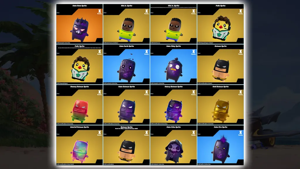 Fortnite Sprites Datamine July 16