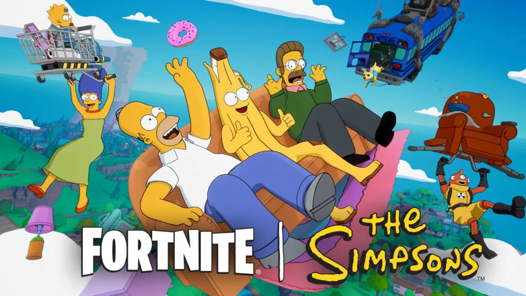 Fortnite The Simpsons Wallpaper