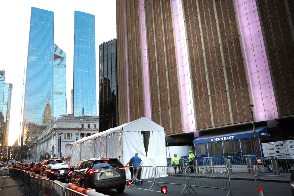A general view of Madison Square Garden in New York City.