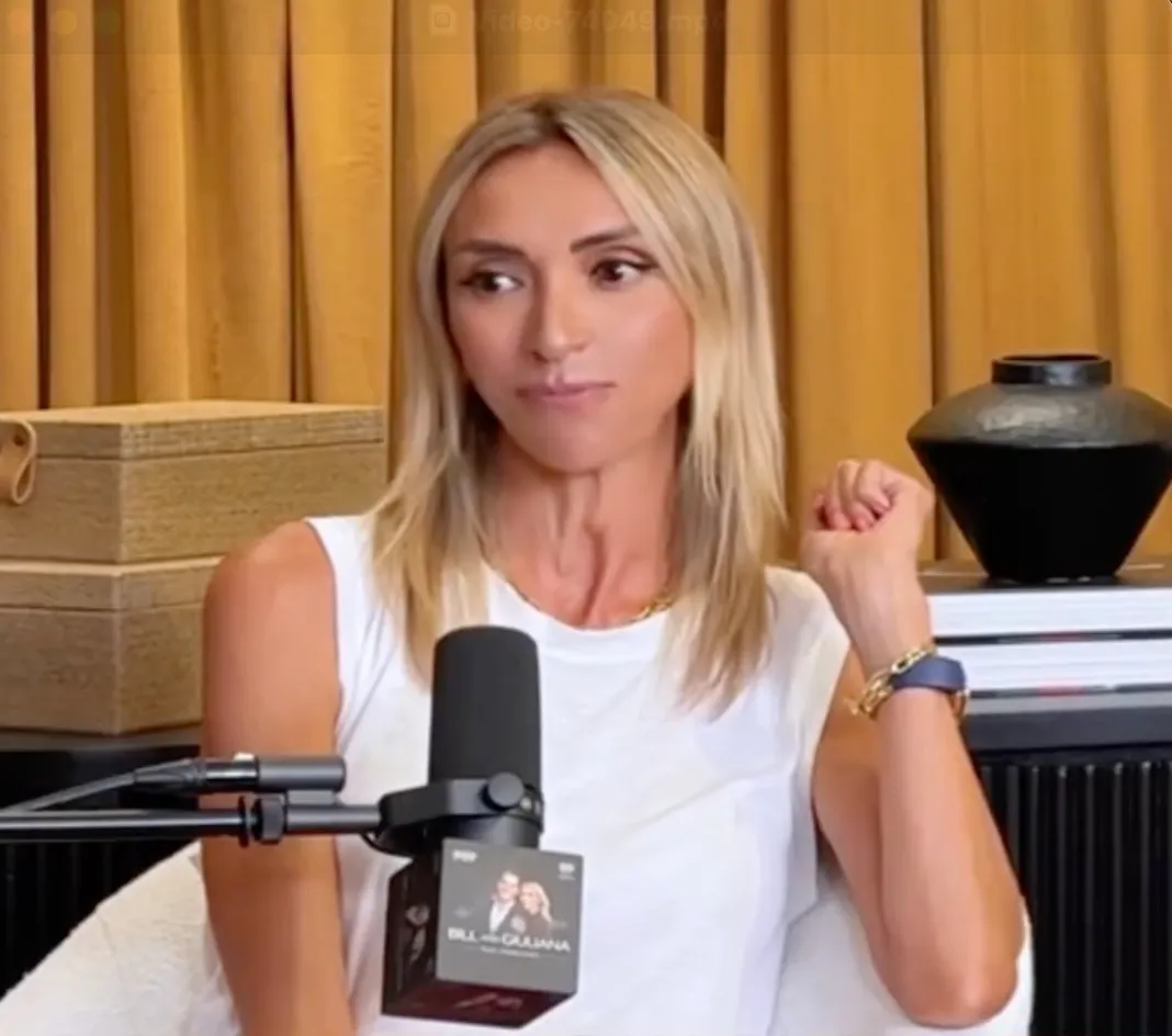 Giuliana Rancic on a podcast