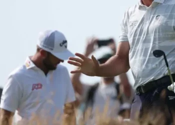 Trump golf pal’s meltdown delays tournament as he demands president be called over penalty