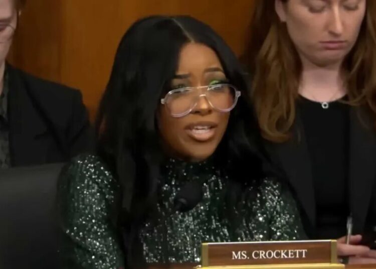 ‘Censure her!’ Right-wingers in tatters as Jasmine Crockett slams ‘White Pride rally’