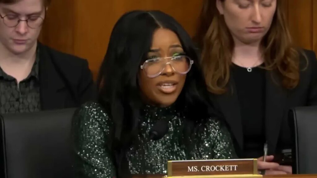 ‘Censure her!’ Right-wingers in tatters as Jasmine Crockett slams ‘White Pride rally’