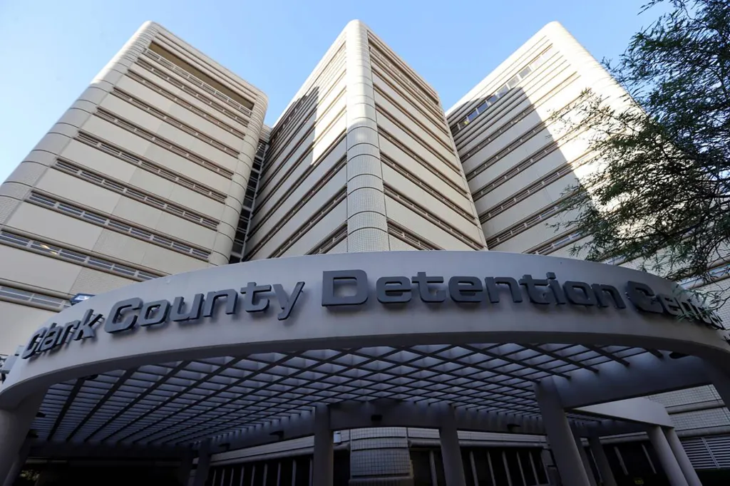 The Clark County Detention Center in Las Vegas.