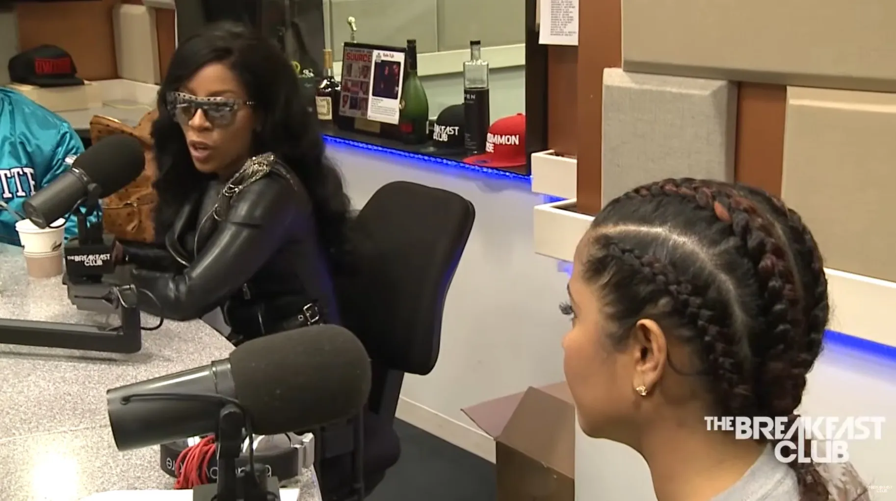 K Michelle appears on The Breakfast Club and beefs with Angela Yee.