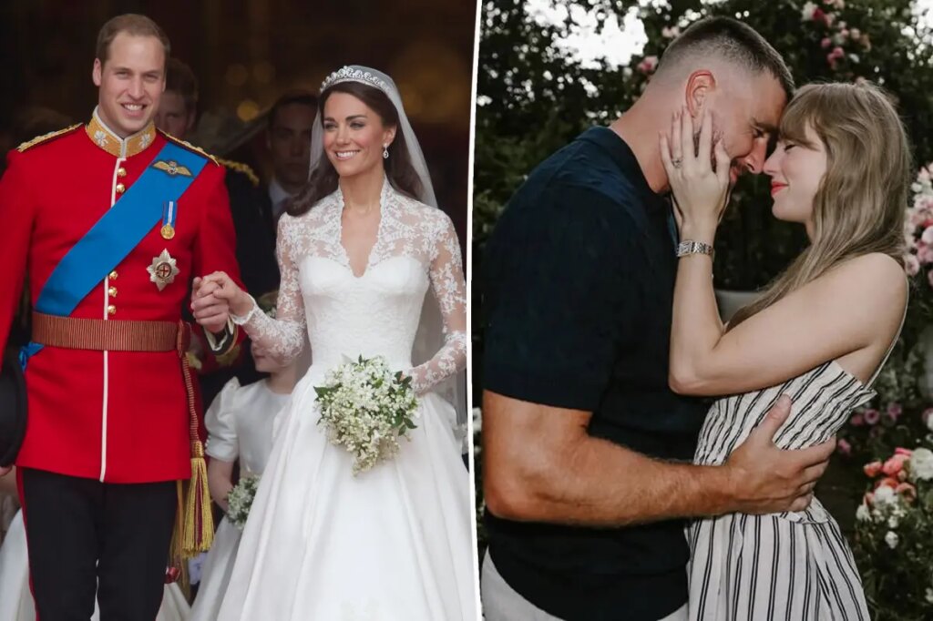 Kate Middleton and Prince William secretly met with Taylor Swift and Travis Kelce ahead of MSG wedding