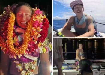 Youngest woman to row from California to Hawaii completes record-breaking journey