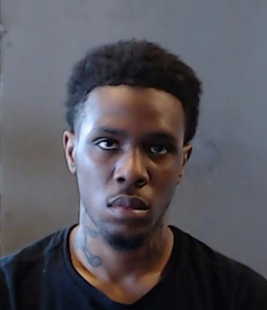Mugshot of Keyshun Webb, a suspect in the shooting deaths of a 13-year-old boy and a man.