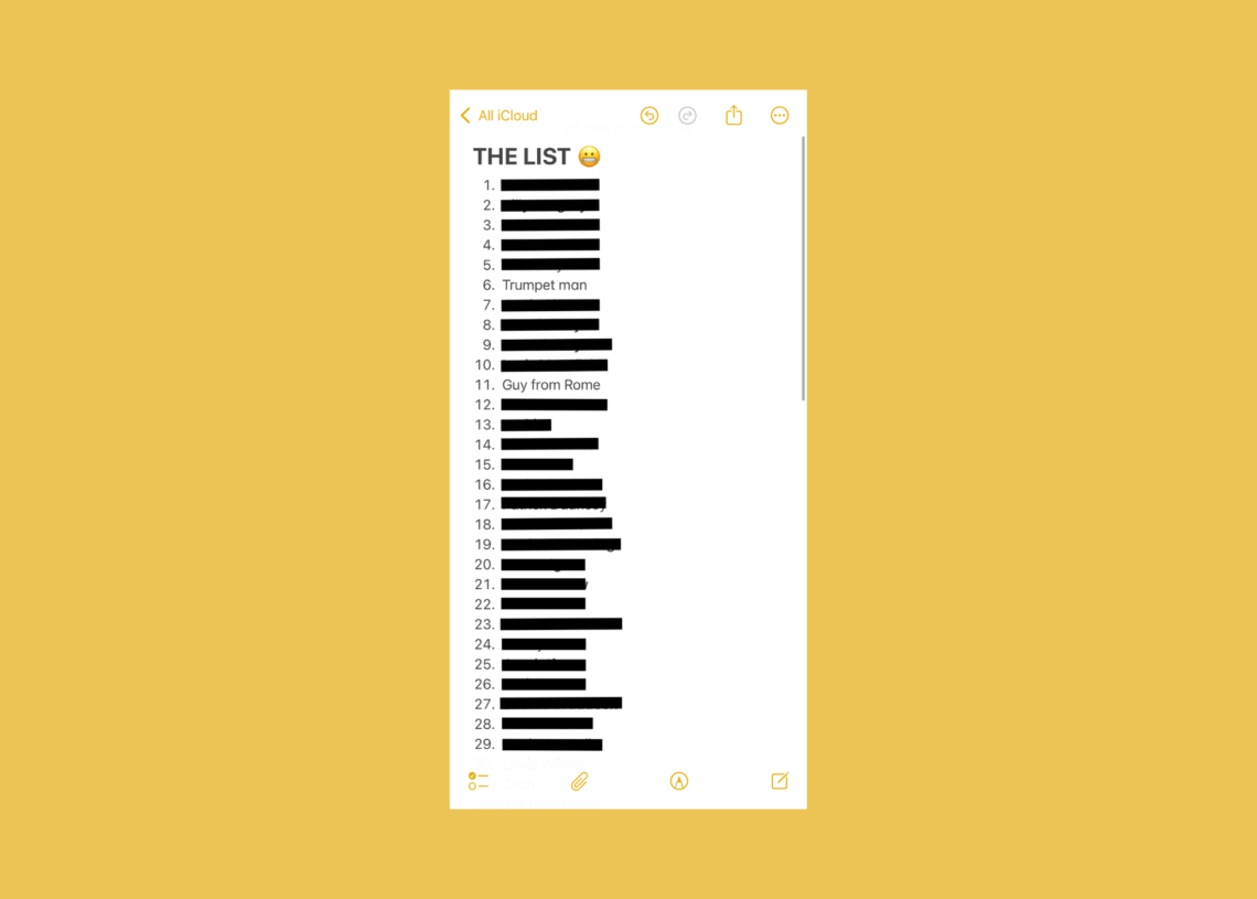 No One’s Keeping a Record of Who They’re F***ing Anymore