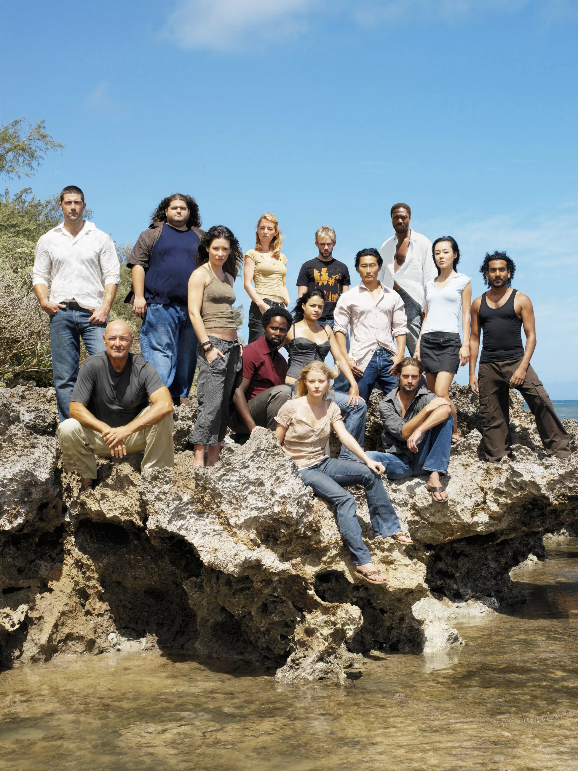 Cast portrait of the TV show 