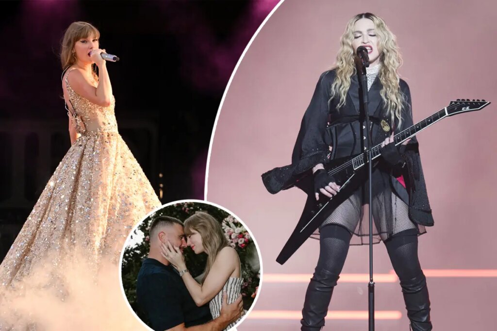 Taylor Swift has a tacky MSG wedding and Madonna releases an amazing album — it’s bizarro world