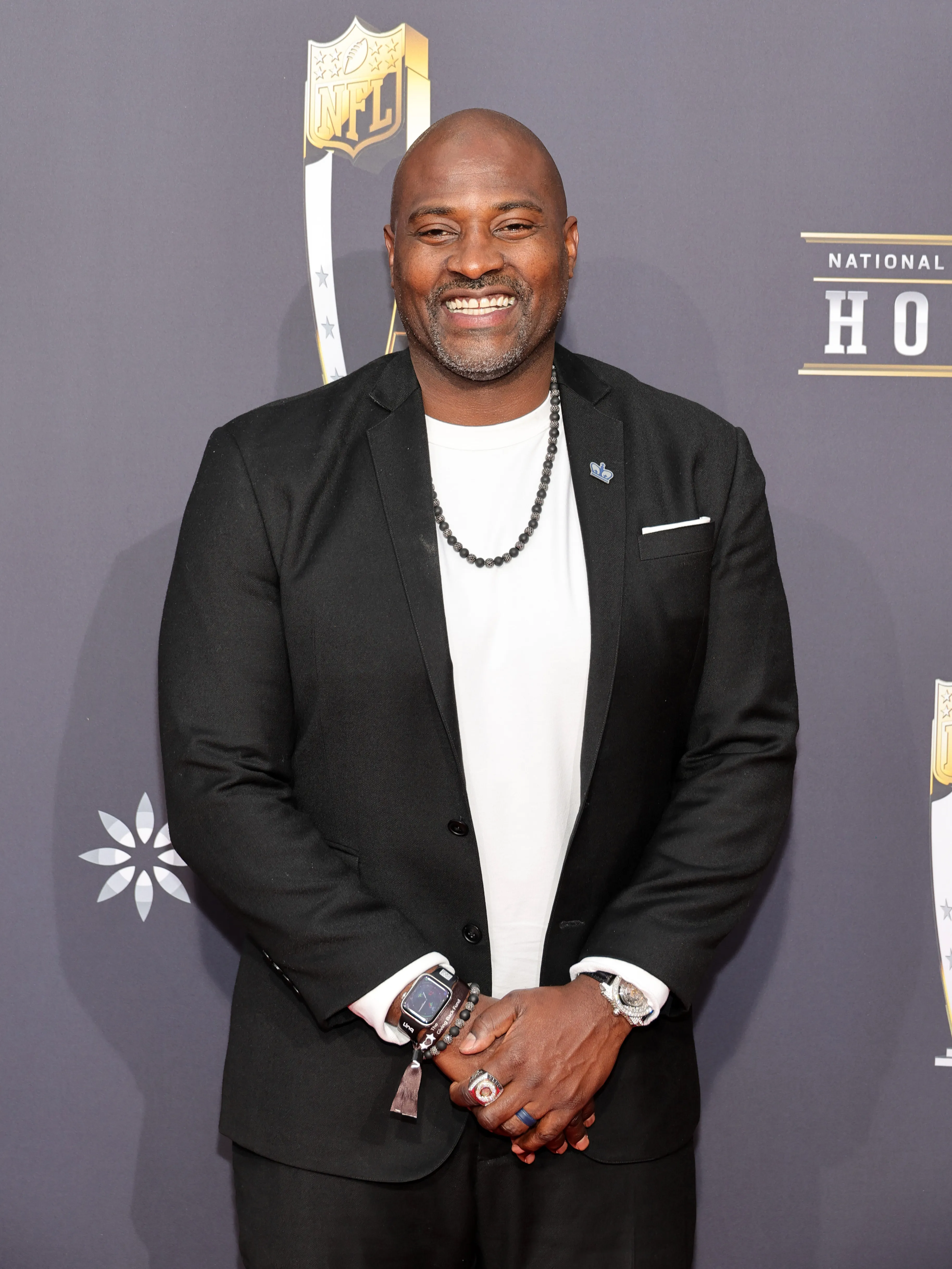 Marcellus Wiley attends the 13th annual NFL Honors event.